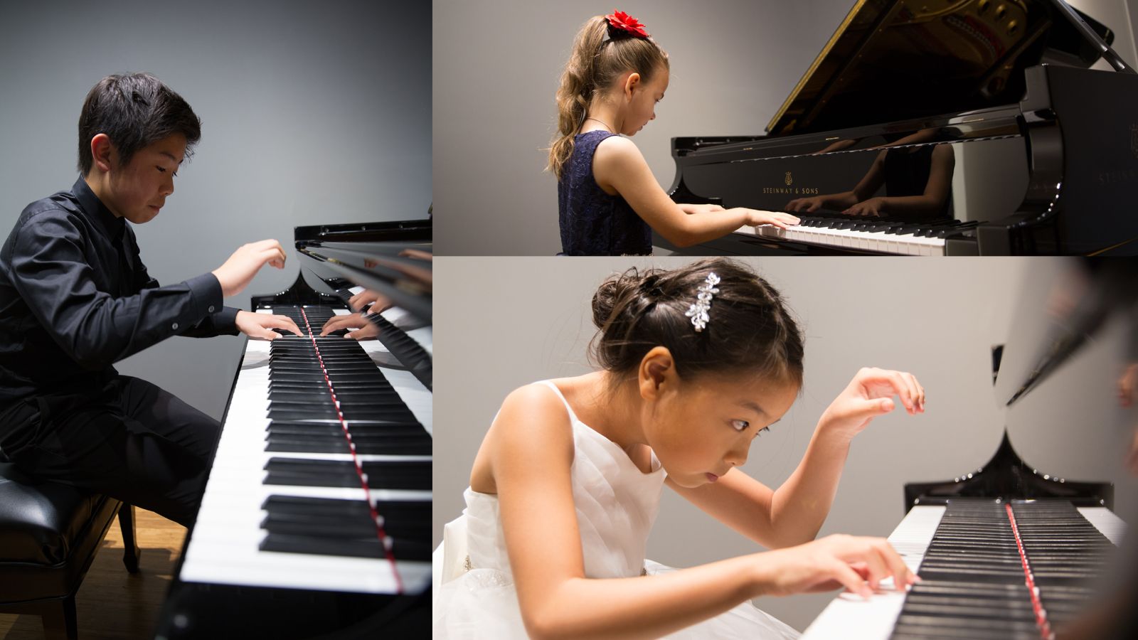 2019 Steinway & Sons Junior Piano Competition Division Winners